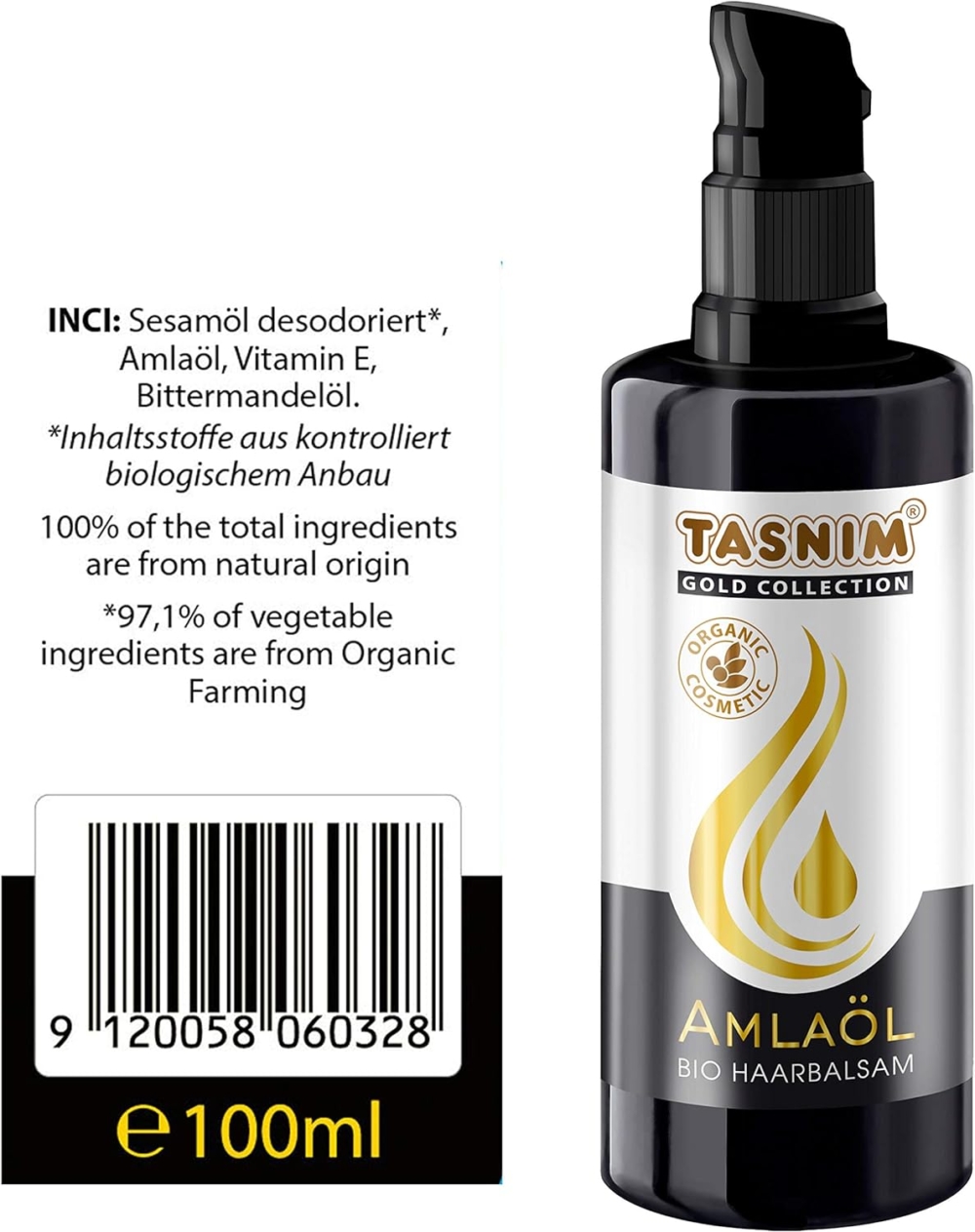 Bio Amlaöl Haarbalsam Label