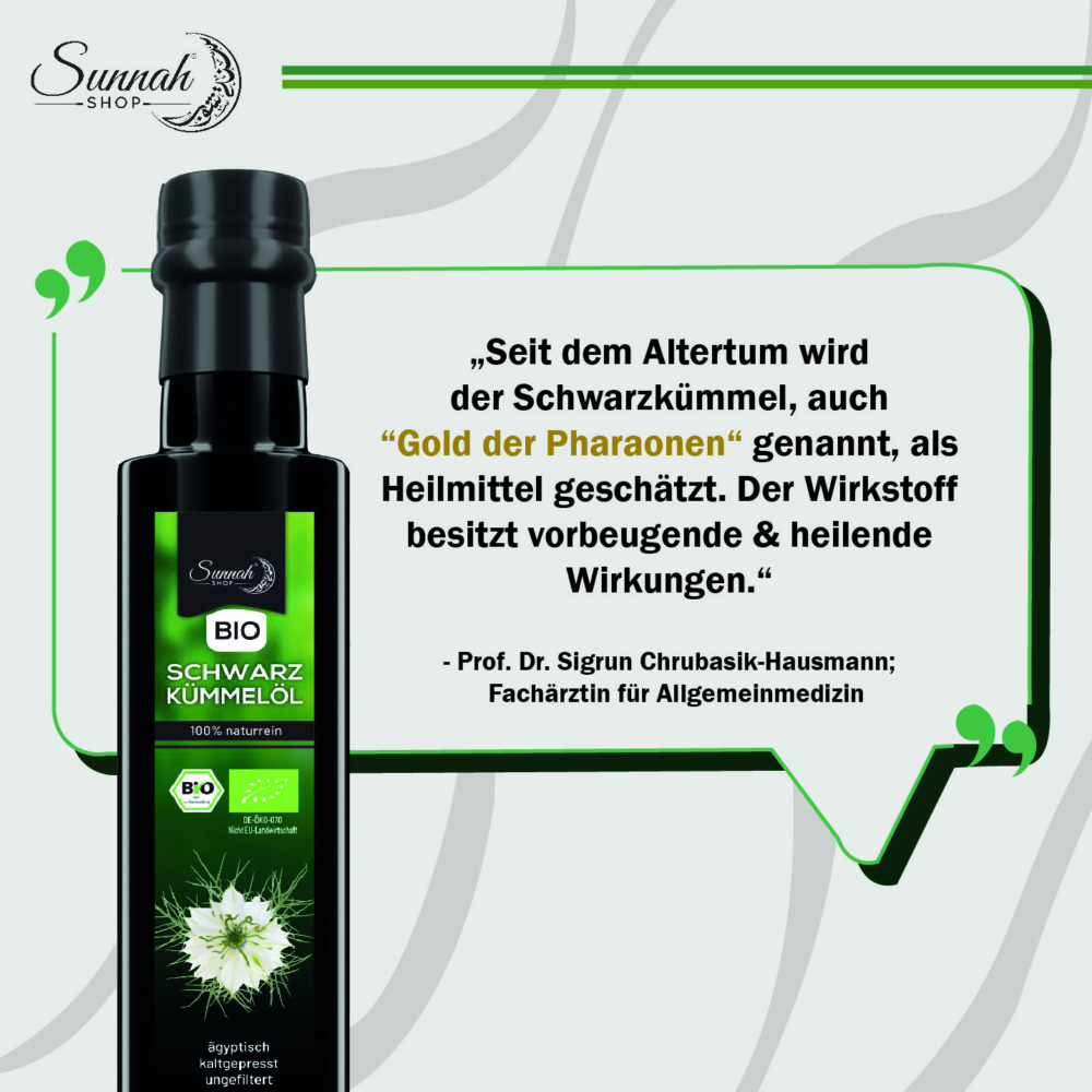 Bio Schwarzkümmelöl, gesundheitliche Vorteile