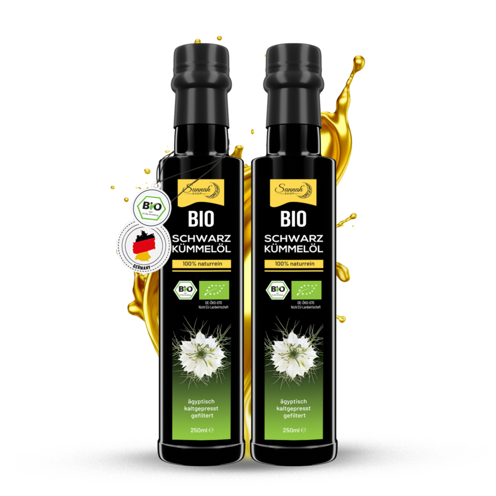 Bio Schwarzkümmelöl, gefiltert 2x250ml Set