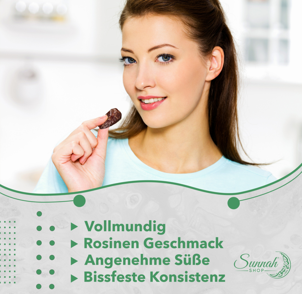 Khidri Datteln, Geschmack