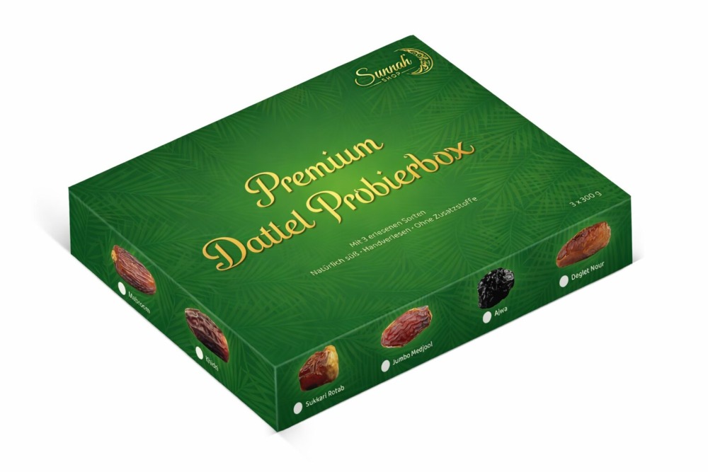 Premium Dattel Probierbox Medium