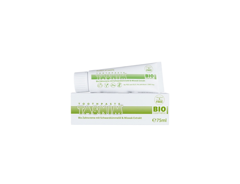 Bio Zahnpasta mit Schwarzkümmelöl & Miswak Extrakt