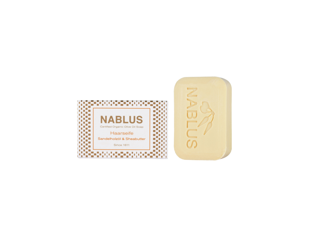 Nablus Haarseife Sandelholzöl & Sheabutter