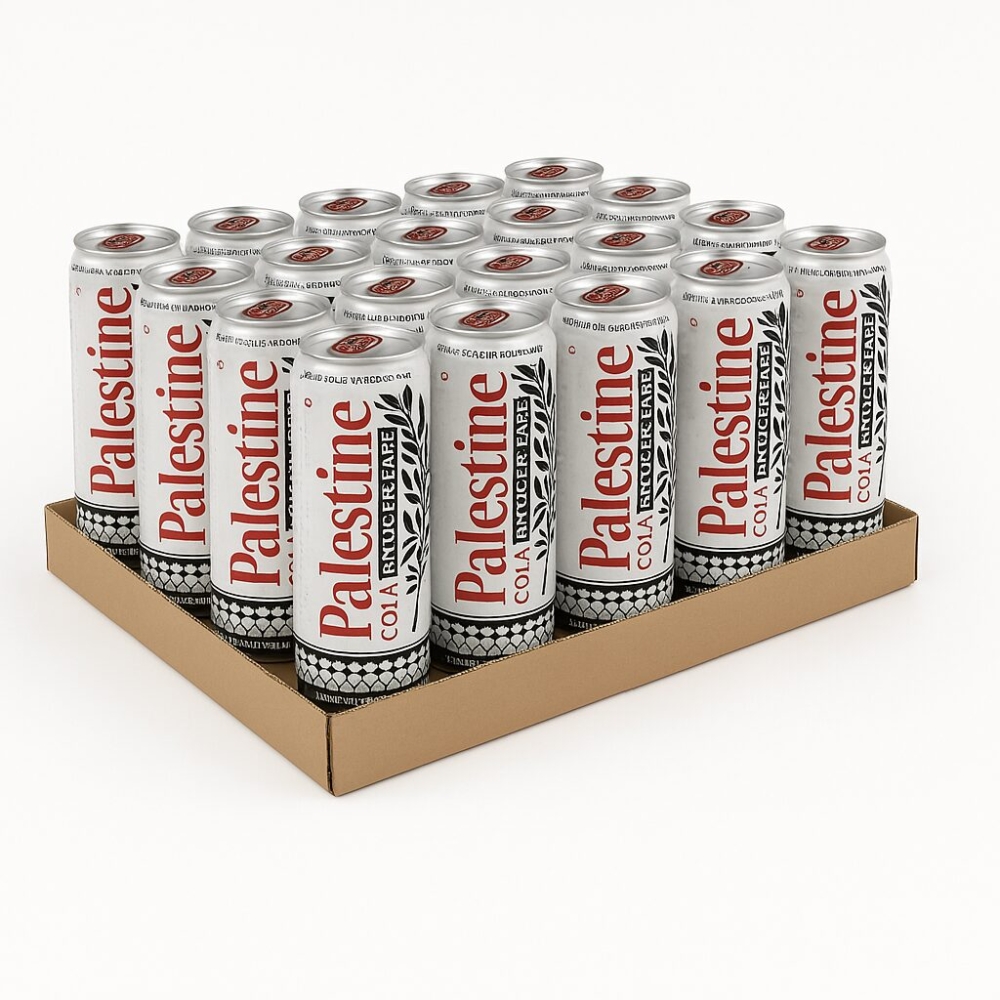 Palestine Cola Sugarfree Tray