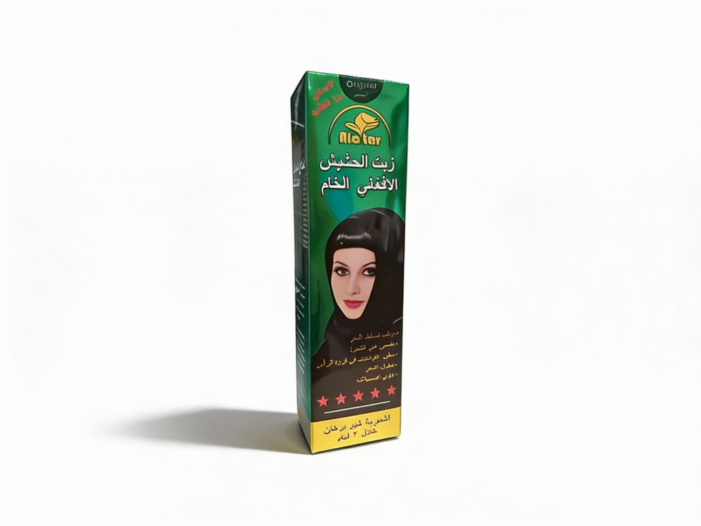 Afghanisches Hanföl für die Haare